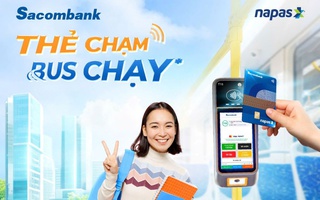Giao thông công cộng TP HCM hiện đại hóa với thanh toán thẻ NAPAS không tiếp xúc