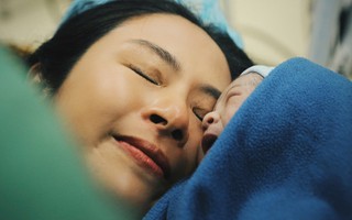 Hoa hậu Ngọc Hân đón con trai đầu lòng ở tuổi 36