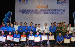 TP HCM: Gần 700.000 lượt thanh niên tham gia chiến dịch tình nguyện hè 2025