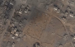 Xe tăng Israel bao vây Gaza, dòng người sơ tán vội vàng chạy trốn
