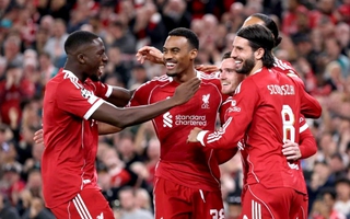 Trang mới của Liverpool tại Champions League