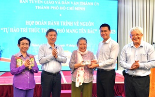 Đoàn trí thức TP HCM tham gia về nguồn tại Cao Bằng, Tuyên Quang, Hà Nội