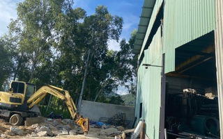 Vụ "Nhà kho xây trên đất công ở Gia Lai": Bắt đầu tháo dỡ