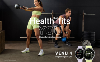 Garmin ra mắt Venu 4, bước tiến mới trong hành trình chăm sóc sức khỏe toàn diện