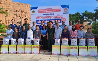 Trung đoàn Gia Định: Gắn kết tình quân - dân với "Gian hàng 0 đồng"