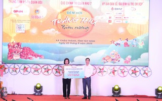 "Trăng thu biên cương" đến với trẻ khó khăn ở Tây Ninh