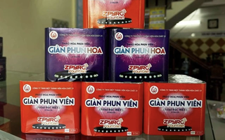 Đề xuất doanh nghiệp thuộc Bộ Công an được sản xuất pháo hoa nổ