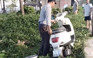 Ban Quản lý lên tiếng vụ clip bảo vệ dắt xe máy xuống bãi cát ở Đà Nẵng