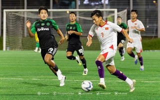 Tuyển U18 Việt Nam tích lũy kinh nghiệm thi đấu tại Hàn Quốc
