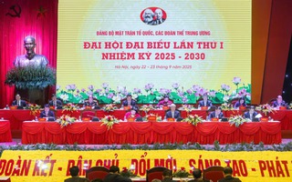 Khai mạc Đại hội đại biểu Đảng bộ Mặt trận Tổ quốc, các đoàn thể Trung ương