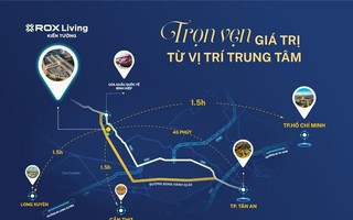 Quốc lộ 62 nâng cấp: Đòn bẩy đưa Kiến Tường thành đô thị vệ tinh mới