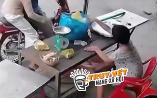 Phẫn nộ đôi nam nữ dàn cảnh mua hàng rồi cướp điện thoại của người phụ nữ khuyết tật