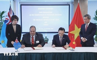 Lập quan hệ ngoại giao với Tuvalu, Việt Nam có quan hệ ngoại giao với 193 nước thành viên LHQ