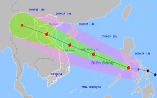 Bão Bualoi càng gần bờ càng mạnh, giật tới cấp 15, dự báo đổ bộ vào khu vực nào?