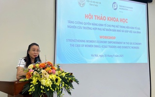 Tăng quyền năng kinh tế cho phụ nữ trong nền kinh tế việc làm tự do