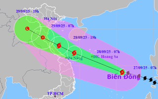 Dự báo mới nhất về thời điểm, khu vực đổ bộ vào Việt Nam của bão số 10 Bualoi