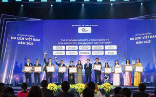 Vinh danh 113 doanh nghiệp, đơn vị tiêu biểu trong lĩnh vực du lịch