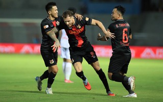 Hoàng Đức lập công nhưng Ninh Bình FC vẫn bị ngắt mạch thắng