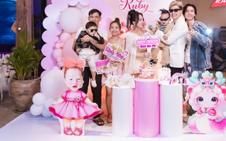 Dàn sao dự tiệc đầy tháng con gái Chu Bin