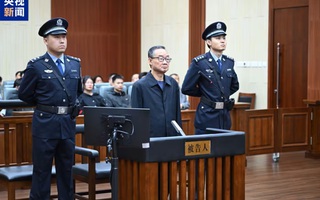 Một cựu bộ trưởng Trung Quốc lãnh án tử hình