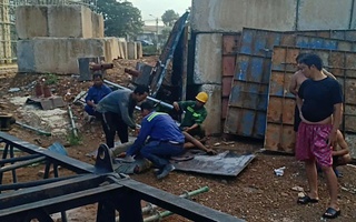 TP HCM: Xảy ra sự cố tại một công trình ở phường Long Bình, 1 người tử vong