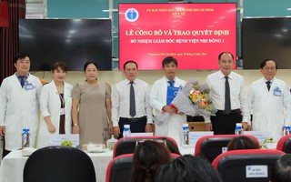 Bệnh viện Nhi Đồng 1 TP HCM có giám đốc mới
