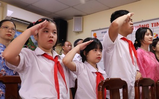 VIDEO: Xúc động lễ khai giảng năm học mới ở ngôi trường đặc biệt