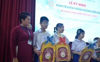 Lễ khai giảng xúc động tại trường khiếm thị Nguyễn Đình Chiểu