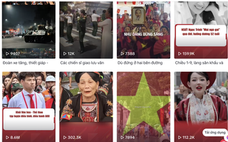 Hơn 600.000 video "Rạng rỡ Việt Nam" trên TikTok, hút hàng tỉ lượt xem