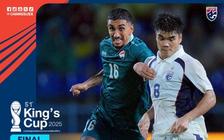 Thái Lan đá hơn 2 người vẫn thua Iraq ở chung kết King’s Cup
