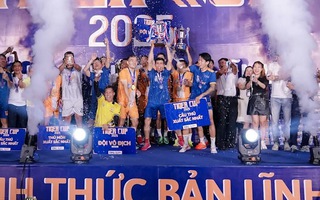 Tony Bình Dương giành cú đúp danh hiệu ở sân chơi “trong lồng” Tiger Cup 2025