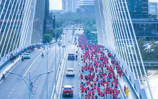 Giải Marathon quốc tế TP HCM Techcombank 2025: Bước chạy vì một Việt Nam vượt trội