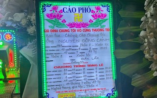 Người vợ sắp sinh con ngã khuỵu khi nghe tin chồng là thiếu tá công an hy sinh