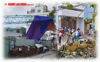 Nguyên nhân cần cẩu gãy đè sập tường rào Bảo tàng điêu khắc Chăm