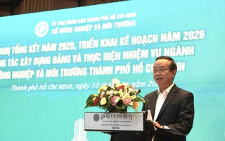 Năm 2026, ngành nông nghiệp - môi trường TPHCM tháo gỡ dứt điểm các dự án tồn đọng
