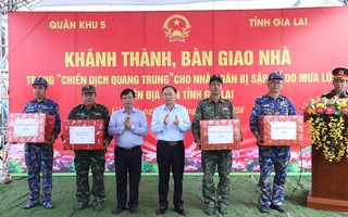Bàn giao gần 350 căn nhà trong “Chiến dịch Quang Trung” cho người dân Gia Lai, Đà Nẵng, Đắk Lắk