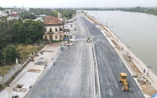 Đường ven sông Đồng Nai sắp thông xe