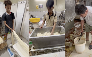 Bên trong công xưởng sản xuất mì sợi trộn hóa chất ở TPHCM