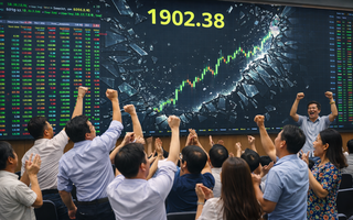 VN-Index cán mốc lịch sử 1.900 điểm, điều gì khiến cổ phiếu dầu khí tăng trần?