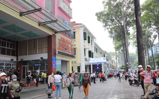 Vỉa hè phường Bến Thành thông thoáng, không bị lấn chiếm