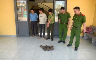 Một người dân bất ngờ phát hiện 8 cá thể quý hiếm bên đường