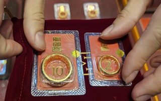 Tối 14-1, giá vàng miếng SJC lần đầu chạm mốc 163,5 triệu đồng/lượng