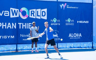 Khán giả Việt Nam đã có thể theo dõi trực tiếp ATP Challenger tại NovaWorld Phan Thiet