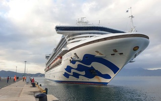 Khánh Hòa: Đón hơn 2.600 du khách quốc tế từ tàu biển Diamond Princess