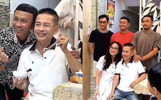 Nghệ sĩ Tấn Beo khóc trong tiệc mừng tuổi 60