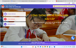 Xem hướng dẫn chi tiết quy trình đăng ký tuyển sinh đầu cấp năm 2026 ở cả 3 khu vực tại TPHCM