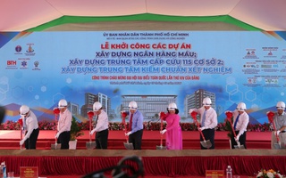 TPHCM khởi công đồng loạt nhiều dự án y tế lớn