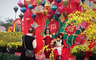 "Sắc xuân 4 miền" tại lễ hội hoa Tết ở TPHCM