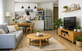 2 giờ thay đổi không gian sống