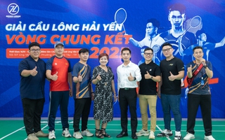 Nhiều tay vợt quốc gia quy tụ ở Giải cầu lông Hải Yến 2025